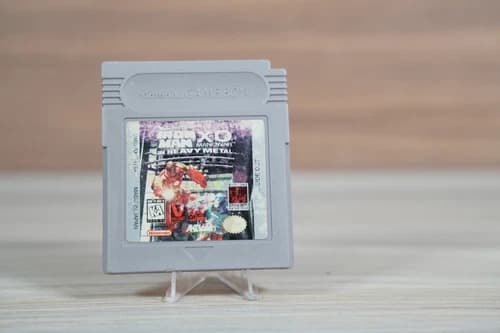 Iron Man/X-O Manowar in Heavy Metal (Nintendo Game Boy, 1996) authentic