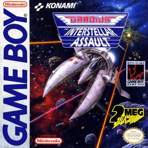 Gradius: Interstellar Assault Game Boy