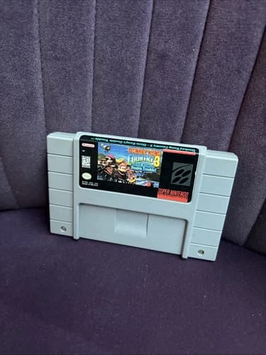 Donkey Kong Country 3 Dixie Kong's Double Trouble SNES Nintendo Cartridge Only