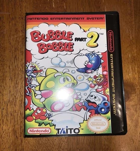 NES Bubble Bobble Part 2 Authentic
