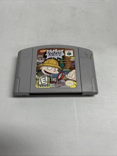 Rugrats Scavenger Hunt - Nintendo N64 Game Authentic