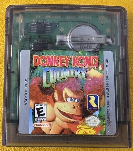 Donkey Kong Country (2000) Nintendo Game Boy Color Cartridge Tested *Read Desc*