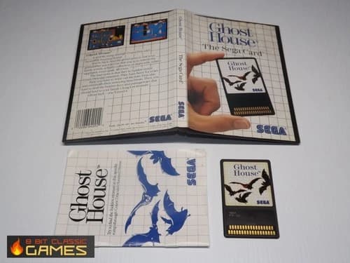 Ghost House COMPLETE BOX - Sega Master System - 57a