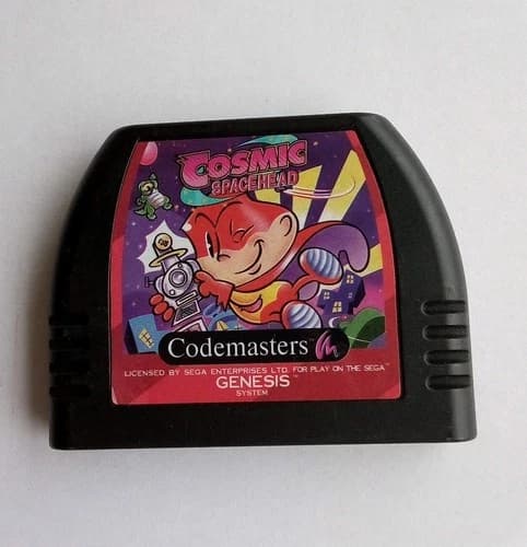 Cosmic Spacehead (Sega Genesis, 1993) Cart Only -Tested