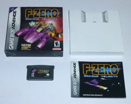 F-ZERO: MAXIMUM VELOCITY - Nintendo Game Boy Advance, GBA, CIB Complete, Tested