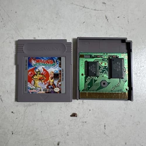 Milon's Secret Castle (Nintendo Game Boy) Puzzle Platformer Video Game Cartridge
