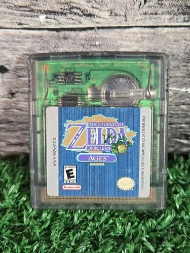 Legend Of Zelda Oracle Of Ages (Gameboy Color) Tested and Works!