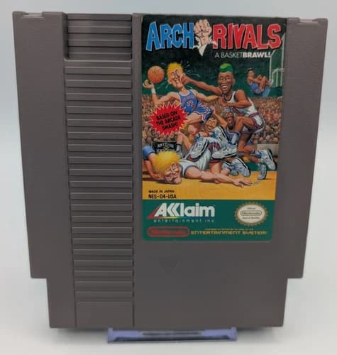 Arch Rivals (Nintendo Entertainment System, NES, 1990) - Authentic - Tested