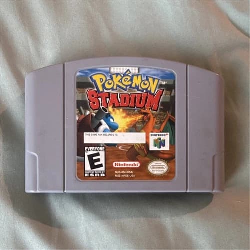 Nintendo Pokémon Stadium Nintendo 64 N64 Game - Tested