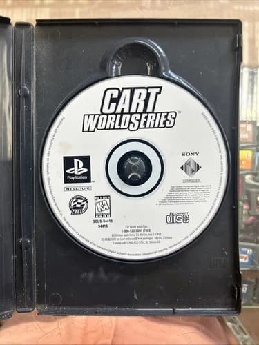 CART World Series (Sony PlayStation 1, PS1) DISC ONLY