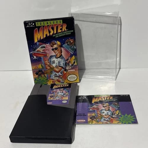 Treasure Master (Nintendo NES) CIB Complete VG Condition