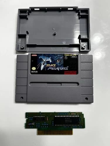 Space MegaForce SNES Mint! W/ board pics