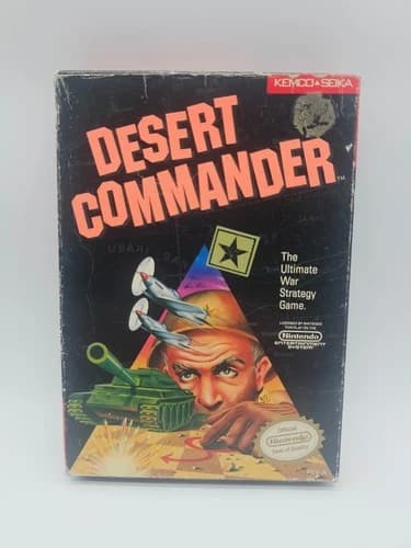 Desert Commander (Nintendo Entertainment System, NES) CIB Rough Manual