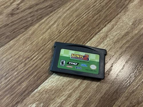 Sonic Advance 2 (Nintendo Game Boy Advance, 2003) GBA SP AUTHENTIC TESTED!