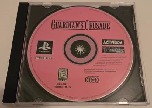Guardian's Crusade (Sony PlayStation PS1, 1999) Disc Only TESTED WORKING