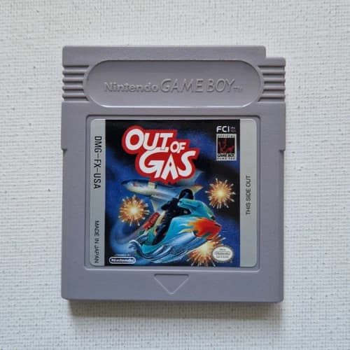 Out Of Gas | Game Boy GB 🕹 Excellent Condition ✅️ USA