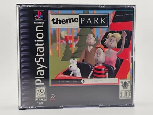 Sony Playstation 1 PS1 Theme Park CIB Cleaned & Tested