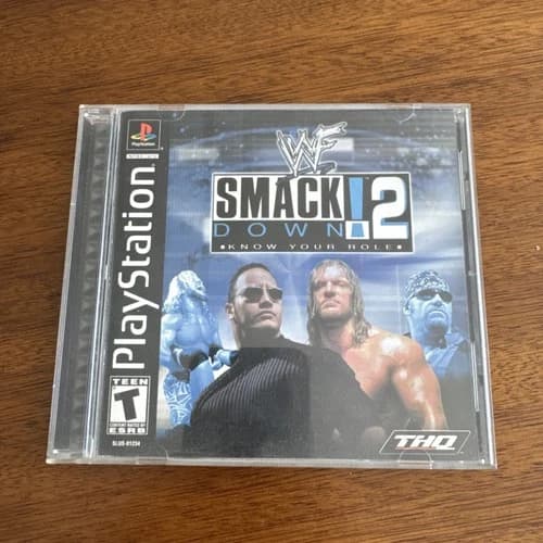 WWF SmackDown 2: Know Your Role (Sony PlayStation 1, 2000) PS1 CIB