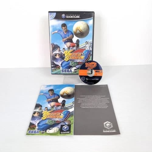 Virtua Striker 3 Gamecube COMPLETE ITALIAN Nintendo GC - Tested
