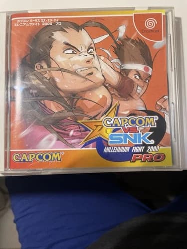 Capcom Vs Snk Pro Complete With Spine Card And Registration Tested