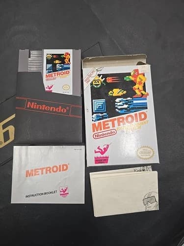 Metroid Nintendo Entertainment System NES 1986 CIB Complete *Plus Extra!*