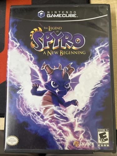 Legend of Spyro: A New Beginning (Nintendo GameCube, 2006) GREAT CONDITION!!