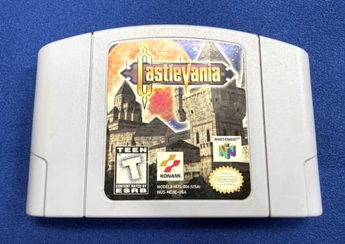 Castlevania Nintendo 64 N64 Game Cartridge Authentic ~ WORKING ~ SHIPS FREE!