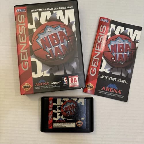 SEGA GENESIS - NBA JAM