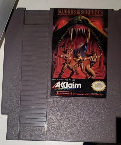 Swords and Serpents (Nintendo Entertainment System, 1990) NES