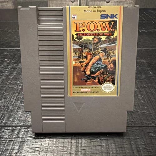 P.O.W. Prisoners of War NES Nintendo Tested Authentic