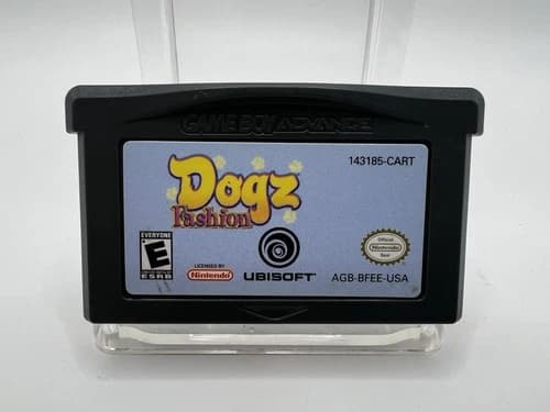 Dogz Fashion (Nintendo Game Boy Advance, 2006) Tested And Works GBA