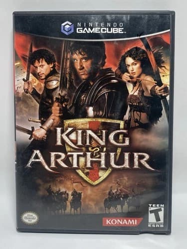 King Arthur Nintendo GameCube - CIB W/Manual! Tested