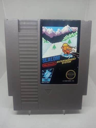 Slalom (Nintendo NES) Reconditioned! Authentic!