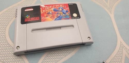 SNES Mega Man 7 ⭐ Super Nintendo Module - Excellent 100% GENUINE