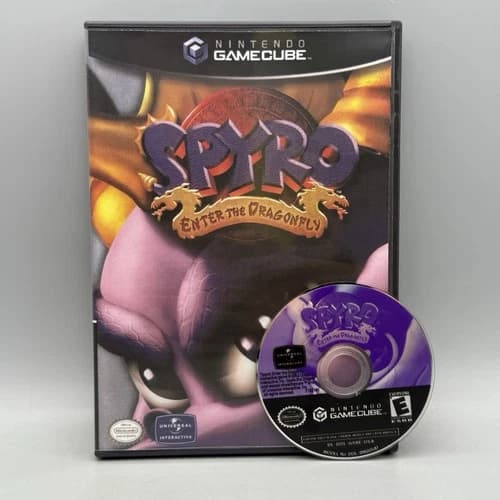 Spyro: Enter the Dragonfly (Nintendo GameCube) DISC ONLY - VERY GOOD - TESTED