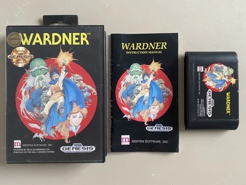 Wardner, Sega Genesis Megadrive, NTSC Complete