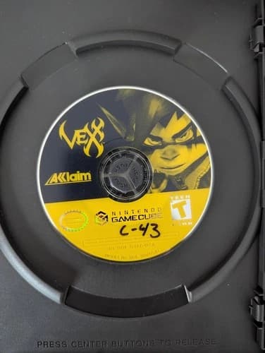 Vex Dead to Rights Jimmy Neutron GameCube 2002 Disc Only