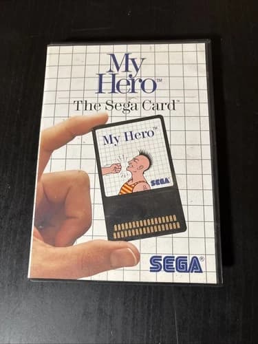 The Sega Card MY HERO - Sega Master System