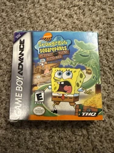SpongeBob SquarePants: Revenge of the Flying Dutchman Nintendo GBA, 2002 - CIB