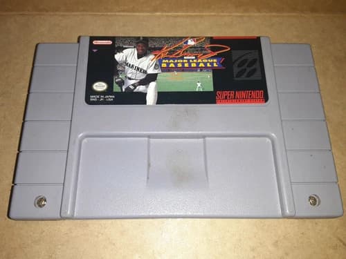 Ken Griffey Jr. Presents Major League Baseball (Super Nintendo 1994)