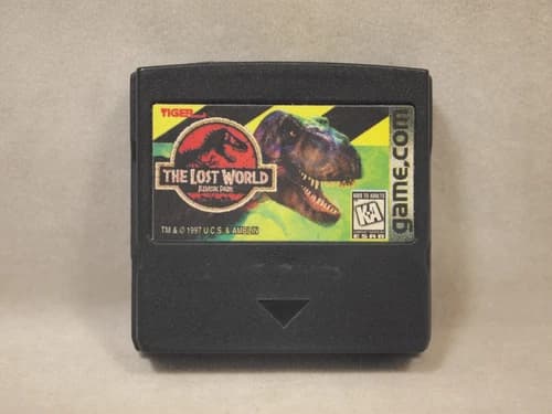 The Lost World Jurassic Park Cartridge for Tiger Game.com Handheld System