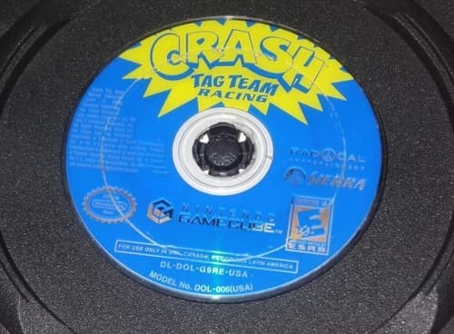 Crash: Tag Team Racing Nintendo GameCube 2005 Video Game DISC ONLY multiplayer
