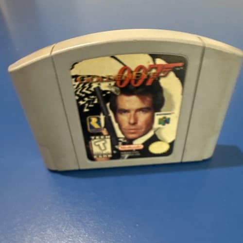 GoldenEye 007 James Bond Series - Nintendo 64 N64 Shooter Game Cartridge Tested!