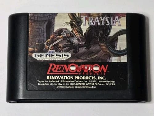 Tested, Works Great! Great Condition! Traysia Cartridge Only Sega Genesis