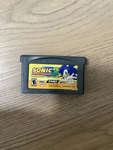 Preowned Sega Sonic Advance 3 GameBoy Advance Game Nintendo