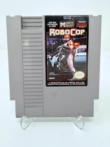 Robocop (Nintendo Entertainment System, NES, 1988) TESTED & WORKS