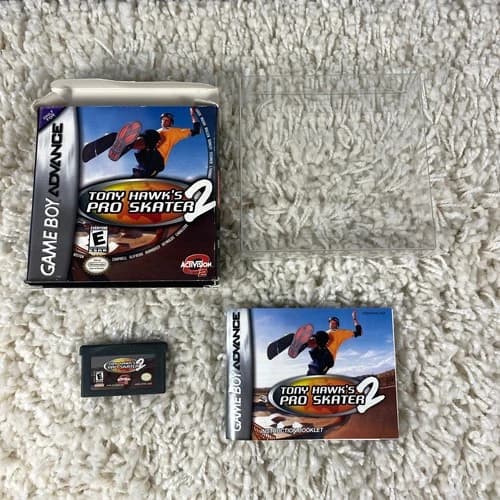 Tony Hawk's Pro Skater 2 (Nintendo Game Boy Advance, 2001) GBA Complete in Box