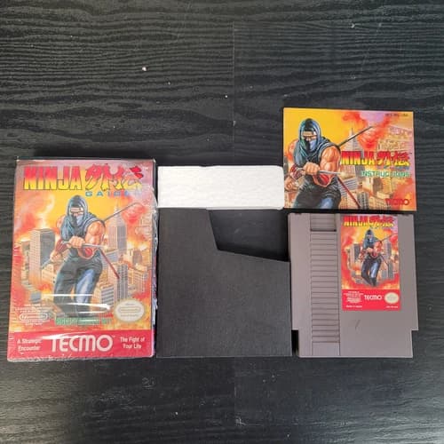 Ninja Gaiden 1 for Nintendo NES Complete In Box CIB Great Shape