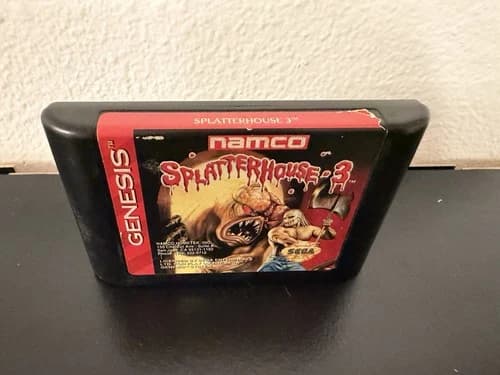 Splatterhouse 3 Sega Genesis 1993 Authentic Game Cartridge Tested