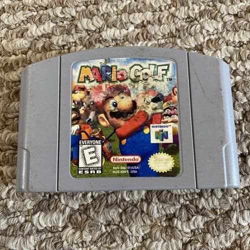 Mario Golf N64 For Nintendo 64 US Version